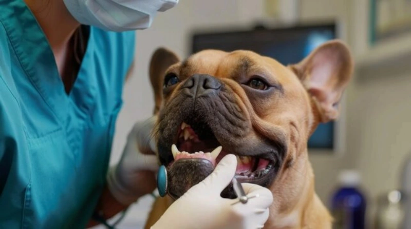 Limpeza de tártaro cachorro em Hortolândia